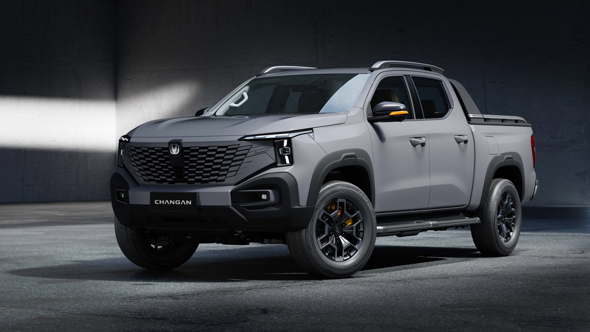 Changan Hunter K50 REEV exterior detail